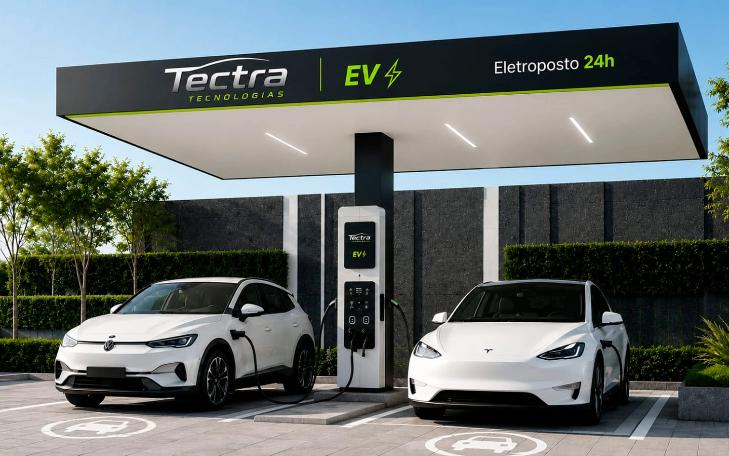 Eletrocover: a cobertura para eletropostos que transforma recarga el�trica em presen�a de marca